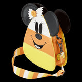 Loungefly Disney Mickey and Minnie Mouse Candy Corn Crossbody Bag