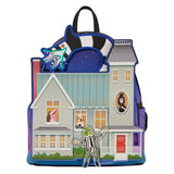 Loungefly Beetlejuice Deetz House Glow Mini Backpack
