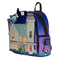 Loungefly Beetlejuice Deetz House Glow Mini Backpack