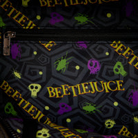 Loungefly Beetlejuice Deetz House Glow Mini Backpack