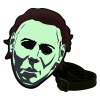 Loungefly Halloween Michael Myers Mask Glow Crossbody Bag