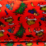 Loungefly Dr. Seuss How the Grinch Stole Christmas! Holiday Color-In Crossbody Bag