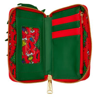 Loungefly Dr. Seuss How the Grinch Stole Christmas! Tree Zip Around Wallet