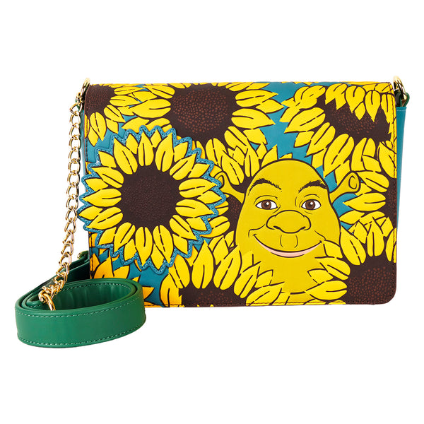 Loungefly Shrek & Donkey Sunflower Field Crossbody Bag