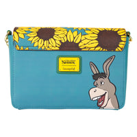 Loungefly Shrek & Donkey Sunflower Field Crossbody Bag