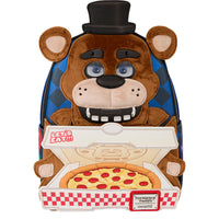 Loungefly Five Nights at Freddy's Freddy Fazbear Plush Cosplay Lenticular Mini Backpack