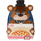 Loungefly Five Nights at Freddy's Freddy Fazbear Plush Cosplay Lenticular Mini Backpack