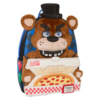 Loungefly Five Nights at Freddy's Freddy Fazbear Plush Cosplay Lenticular Mini Backpack