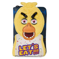Loungefly Five Nights at Freddy's Chica Plush Cosplay Zip Around Wallet