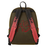 Loungefly Friday the 13th Camp Crystal Lake Canvas Glow Full-Size Backpack
