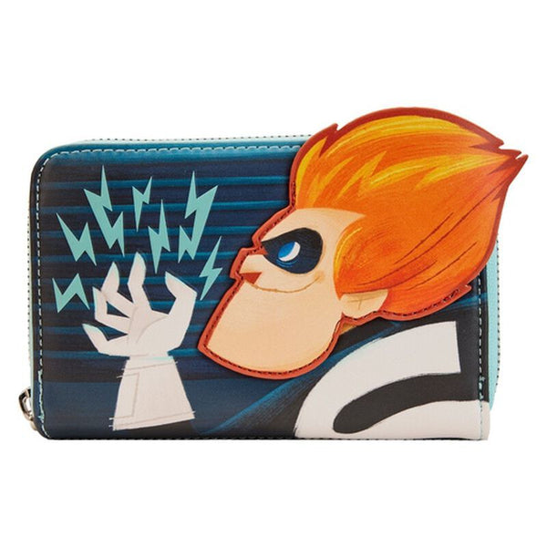 Loungefly Disney The Incredibles Syndrome Glow Zip Around Wallet