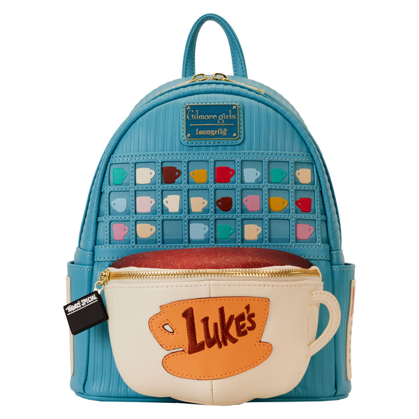 Loungefly Gilmore Girls Luke's Diner Domed Coffee Mug Mini Backpack