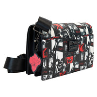 Loungefly I Heart Horror It Pennywise Glow Crossbody Bag