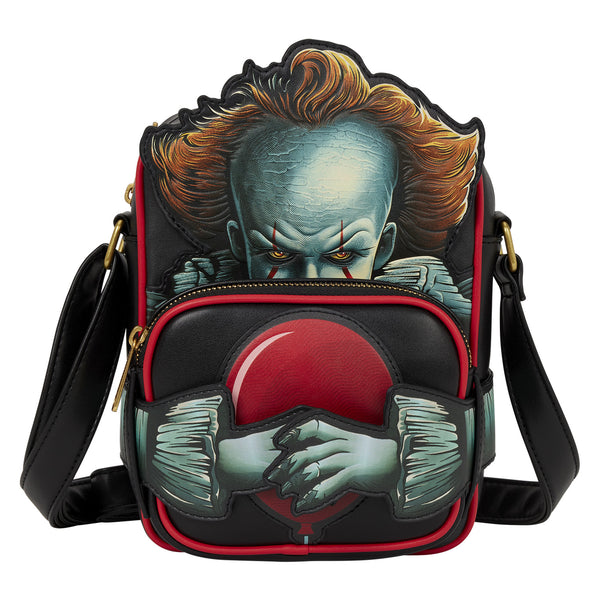 Loungefly IT Pennywise Crossbuddies® Cosplay Crossbody Bag with Coin Bag