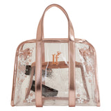Loungefly Clear Floral Crossbody Bag with Coin Bag