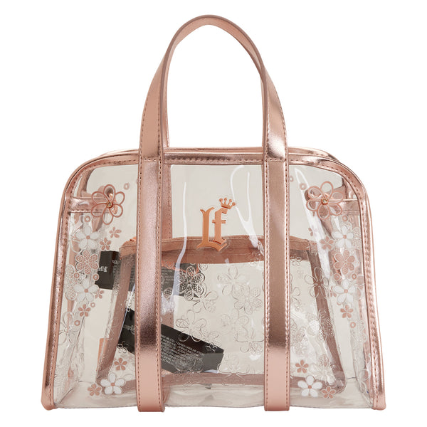 Loungefly Clear Floral Crossbody Bag with Coin Bag
