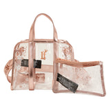 Loungefly Clear Floral Crossbody Bag with Coin Bag