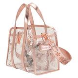 Loungefly Clear Floral Crossbody Bag with Coin Bag