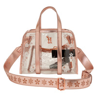 Loungefly Clear Floral Crossbody Bag with Coin Bag