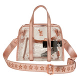 Loungefly Clear Floral Crossbody Bag with Coin Bag