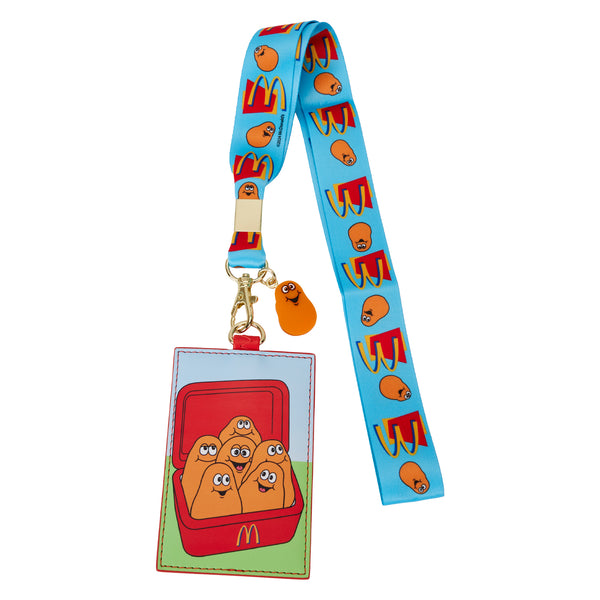 Loungefly McDonald's McNugget Buddies Lanyard With Card Holder