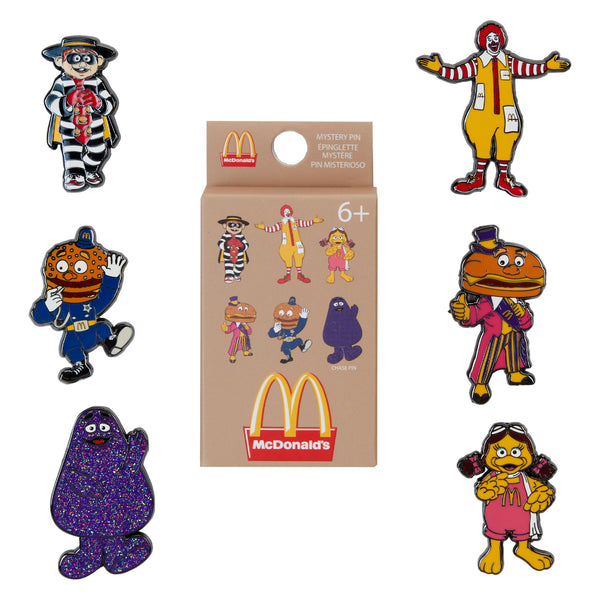 Loungefly McDonald's Character Mystery Box Pin