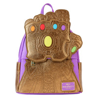Loungefly Marvel Metallic Thanos Gauntlet Mini Backpack