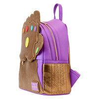 Loungefly Marvel Metallic Thanos Gauntlet Mini Backpack