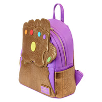 Loungefly Marvel Metallic Thanos Gauntlet Mini Backpack