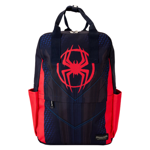 Loungefly Marvel Spider-Verse Miles Morales Suit Nylon Full-Size Backpack