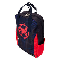 Loungefly Marvel Spider-Verse Miles Morales Suit Nylon Full-Size Backpack