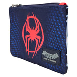 Loungefly Marvel Spider-Verse Miles Morales Suit Nylon Zipper Pouch Wristlet