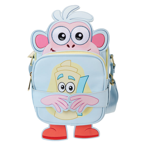 Loungefly Nickelodeon Dora the Explorer Boots Crossbuddies® Cosplay Crossbody Bag with Coin Bag