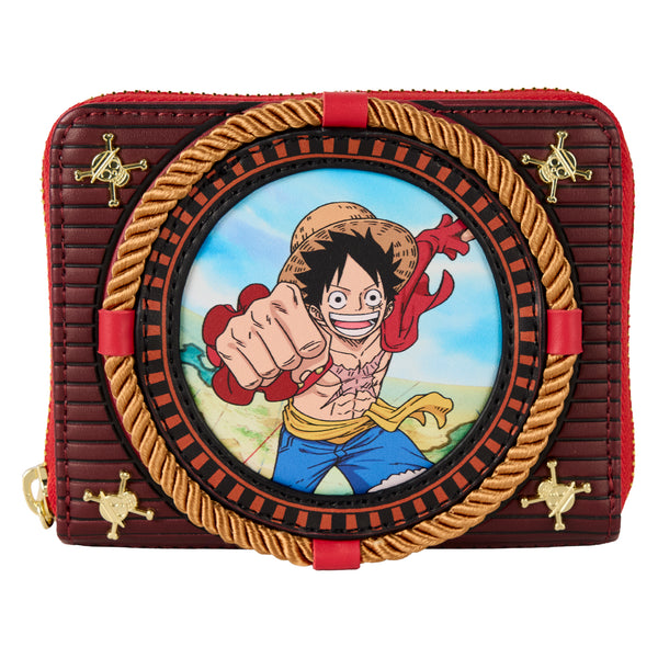 Loungefly One Piece Luffy Zip Around Wallet