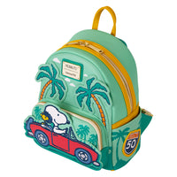 Loungefly Peanuts Snoopy & Woodstock Road Trip Mini Backpack