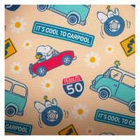 Loungefly Peanuts Snoopy & Woodstock Road Trip Mini Backpack