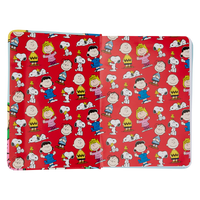 Loungefly Peanuts Snoopy & Gang Refillable Stationery Journal