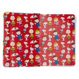 Loungefly Peanuts Snoopy & Gang Refillable Stationery Journal