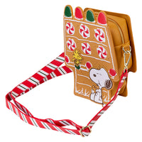 Peanuts Snoopy Gingerbread House Scented Crossbody Bag