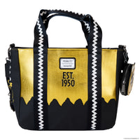 Loungefly Peanuts 75th Anniversary Snoopy & Gang Tote Bag With Coin Bag