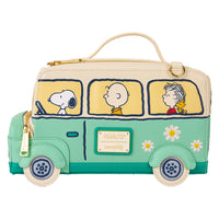 Loungefly Peanuts Gang Road Trip Bus Light Up Figural Crossbody Bag