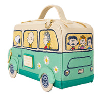 Loungefly Peanuts Gang Road Trip Bus Light Up Figural Crossbody Bag