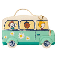 Loungefly Peanuts Gang Road Trip Bus Light Up Figural Crossbody Bag