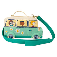 Loungefly Peanuts Gang Road Trip Bus Light Up Figural Crossbody Bag