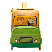 Loungefly Peanuts Gang Road Trip Bus Light Up Figural Crossbody Bag