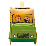 Loungefly Peanuts Gang Road Trip Bus Light Up Figural Crossbody Bag