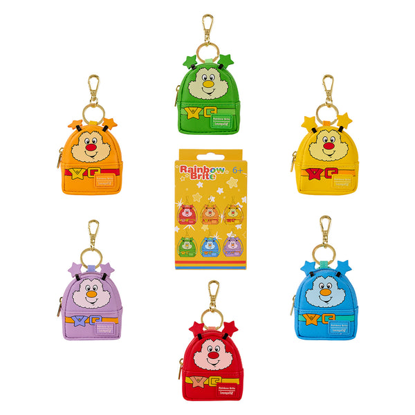 Loungefly Rainbow Brite™ Rainbow Sprites Cosplay Mystery Mini Backpack Keychain Charm
