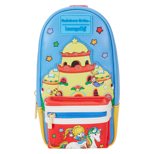 Loungefly Rainbow Brite™ Color Castle Stationery Mini Backpack Pencil Case