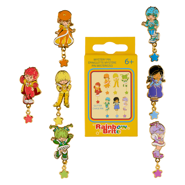 Loungefly Rainbow Brite™ The Color Kids Star Charm Mystery Box Pin