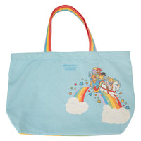 Loungefly Rainbow Brite The Color Kids Rainbow Handle Canvas Tote Bag